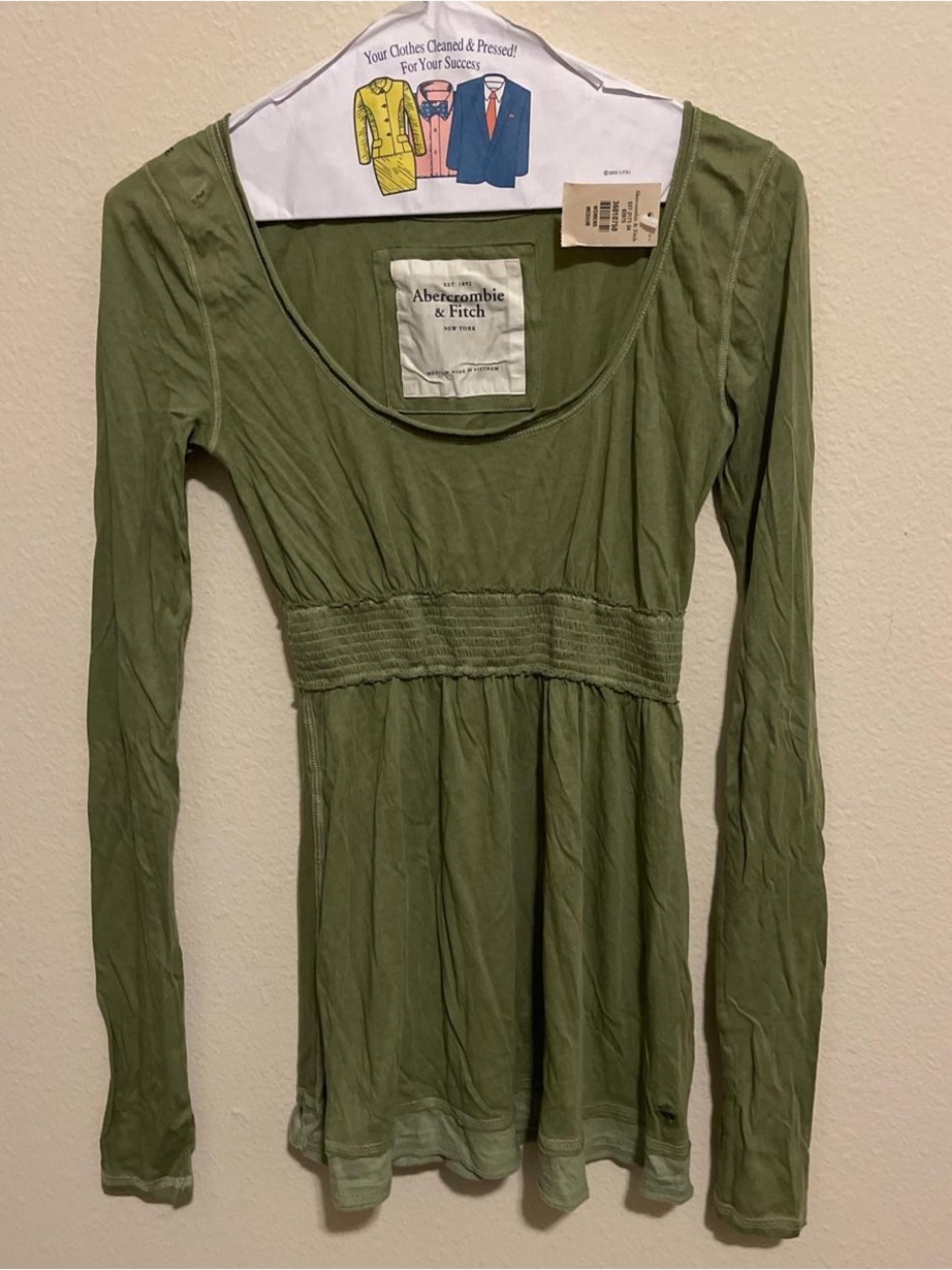 Abercrombie & Fitch y2k babydoll blouse